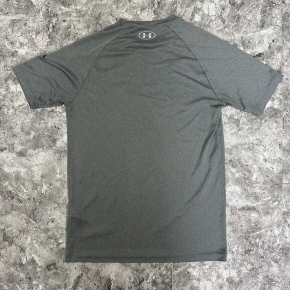 Under Armour T Shirt Loose Men’s Small Grey Short Sleeve - Picture 5 of 5